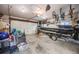 Spacious garage with room for boat storage and a variety of equipment at 7790 Kendall St, Arvada, CO 80003