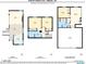 A detailed floor plan showing layouts of the main, second, and lower levels of the home at 8745 W Ottawa Ave, Littleton, CO 80128