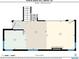 A floor plan showing the kitchen, dining area, living room, and foyer on the main floor at 8745 W Ottawa Ave, Littleton, CO 80128