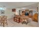 Cozy finished basement with a sitting area and lots of room for entertaining at 6334 Cherokee Dr, Sedalia, CO 80135