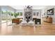 Cozy living room with ample natural light, modern decor, and sleek hardwood floors at 1500 S Elizabeth St, Denver, CO 80210