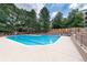 Enjoy the community pool featuring a bright blue interior, perfect for cooling off on summer days at 4505 S Yosemite St # 106, Denver, CO 80237