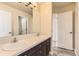 Bathroom with a double sink vanity at 19406 E Maplewood Pl, Aurora, CO 80016