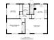Two-story home floor plan; 1332 sq ft at 348 Emery Rd, Northglenn, CO 80233