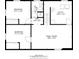 Detailed floor plan showcasing bedrooms, bathroom, utility room, and Gathering room at 348 Emery Rd, Northglenn, CO 80233