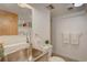 Bathroom featuring a stainless steel sink, vanity and a toilet at 7761 S Wellington St, Centennial, CO 80122