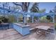 Deck area with a built-in counter space, grill, and seating at 7761 S Wellington St, Centennial, CO 80122