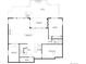 Basement floor plan featuring a recreation room, wet bar, bonus room, and covered patio at 15252 W Warren Dr, Lakewood, CO 80228