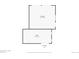 Detached garage floor plan shows garage and shed layout at 4456 Yates St, Denver, CO 80212