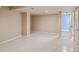 Open unfinished basement space with light wood flooring at 3540 E 5Th Ave, Denver, CO 80206
