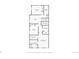 A detailed second floor plan showing bedrooms, bathroom, closets and the loft at 1273 S Dallas Ct, Denver, CO 80247