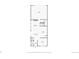 A detailed first floor plan showing a kitchen, Gathering room, office and entry at 1273 S Dallas Ct, Denver, CO 80247