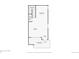 Open floor plan featuring a kitchen, living room, foyer, patio, and bathroom at 1250 Yates St, Denver, CO 80204