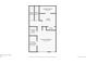 Floor plan featuring the primary suite, laundry room, and office at 1250 Yates St, Denver, CO 80204