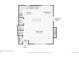 First floor plan displaying layout of kitchen, Gathering room, stairs, and entry at 1524 Twin Sisters Dr, Longmont, CO 80504