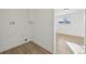 Conveniently located laundry area with connections ready for a washer and dryer at 1524 Twin Sisters Dr, Longmont, CO 80504