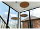 Modern entryway featuring stylish pendant lights and large windows for natural light at 735 S Elizabeth St, Denver, CO 80209