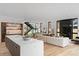 Spacious, open-concept living room with lots of light and modern decor at 735 S Elizabeth St, Denver, CO 80209