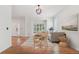 Inviting living room boasts hardwood floors, natural light, and sleek modern design at 2120 Pintail Dr, Longmont, CO 80504