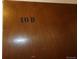 A close up of unit number 10D on the door at 580 S Clinton St # 10D, Denver, CO 80247