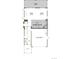 First floor plan featuring open concept living, dining, kitchen area and two car garage at 9253 Truckee Ct, Commerce City, CO 80022