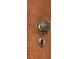 Close-up of a vintage doorknob and keyhole adding a touch of historical charm to the interior at 3905 Tejon St, Denver, CO 80211