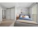 Main bedroom with vaulted ceiling and closet at 19921 Victorian Way, Parker, CO 80138