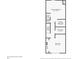 Floor plan of the second floor, showing bedrooms and bathrooms at 19921 Victorian Way, Parker, CO 80138