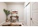 Home office with built-in shelving and a modern desk at 20 Wilcox St # 403, Castle Rock, CO 80104