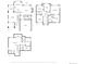 Detailed floor plan showcasing layout of three floors with dimensions for all rooms at 19135 E Hickock Dr, Parker, CO 80134