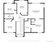 Detailed floor plan showcasing the layout of bedrooms, bathrooms, and living spaces at 19135 E Hickock Dr, Parker, CO 80134