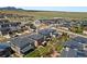 Aerial view of homes with solar panels at 9486 Juniper Way, Arvada, CO 80007