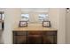 Elegant built-in cabinetry with granite countertop, offering both storage and display space at 9486 Juniper Way, Arvada, CO 80007