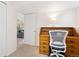 Cozy office space with a wooden desk and chair, perfect for work or study at 4374 E Peakview Cir, Centennial, CO 80121