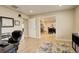 Home office featuring an open layout and easy access to the dining room at 6544 E Alaska Dr, Denver, CO 80224