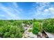 Expansive view showing a neighborhood with lush greenery and distant mountains under a bright blue, partly cloudy sky at 2351 Federal Blvd # 401, Denver, CO 80211