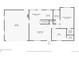 Layout of the 1st floor featuring a living room, kitchen, breakfast nook, primary bedroom, office, and garage at 4849 S Pitkin Way, Aurora, CO 80015