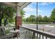 Inviting front porch with seating and view of park at 2908 N Florence St, Denver, CO 80238