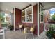 Relaxing porch featuring comfortable seating and inviting curb appeal at 2908 N Florence St, Denver, CO 80238