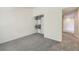 Neutral bedroom featuring a built-in closet organizer for efficient and stylish storage at 3375 Boulder Cir # 204, Broomfield, CO 80023