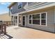 The back deck features a large window into the home at 13755 W Amherst Way, Lakewood, CO 80228