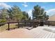 View of the back deck with a grill ready for outdoor entertaining at 13755 W Amherst Way, Lakewood, CO 80228