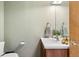 Bathroom with single vanity and a neutral wall color at 13755 W Amherst Way, Lakewood, CO 80228