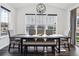 Bright dining room with views of the outdoors at 2548 Horsehound Pl, Castle Rock, CO 80104