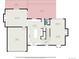 Floorplan of the main level showing kitchen, living, and dining areas at 5872 Taft St, Arvada, CO 80004
