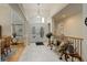 An elegant foyer with high ceilings, tiled floors, and decorative accents at 6328 S Ouray Way, Aurora, CO 80016