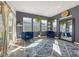 Stylish living room with natural light, modern décor, and plush seating, creating an inviting and comfortable space at 118 N Newcastle Way, Aurora, CO 80018