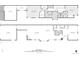 Detailed floor plan showcasing layout and dimensions of home including the garage and balconies at 2434 S Williams St, Denver, CO 80210