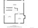 Basement floor plan of 900 sq ft home, showing rooms at 12573 W 8Th Ave, Golden, CO 80401