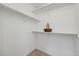 Walk-in closet with plenty of storage space and shelving, offering great organization at 14192 E Baltic Pl, Aurora, CO 80014